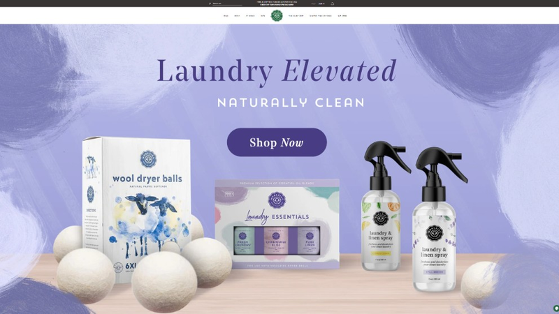 Woolzies home essentials storefront — desktop preview (woolzies.com homepage)